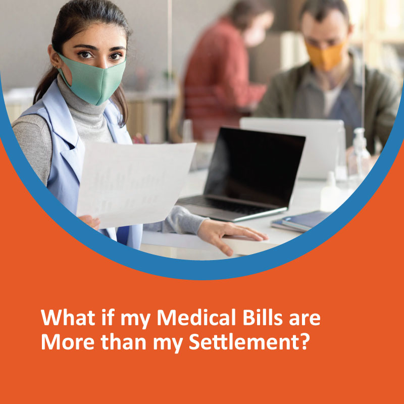 What if my Medical Bills are More than my Settlement? What if my Medical Bills are More than my Settlement